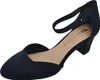 Tamaris Damen Pumps Fesselriemen Blockabsatz samtige Haptik Produktbild-Vorschau 44