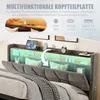okwish Polsterbett 160x200 Jugendbett mit Bettkasten und Produktbild-Vorschau 4