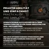 Aqbau® Ofendichtschnur Set mit Kleber bis 1100°C Kamin Produktbild-Vorschau 2