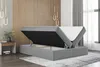 Boxspringbett Schlafzimmerbett PRIMA 200x220cm Stoff Blau Produktbild-Vorschau 3