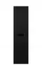 A tall, narrow black cabinet with a ribbed texture. Náhľad obrázku produktu