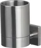 spirella Zahnputzbecher Wand Nyo silber matt Produktbild-Vorschau 1