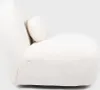HOMLA NORDVIK Otočné křeslo, ecru, 82 x 87 x 74 cm Náhled obrázku produktu 3