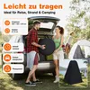 Pop Up Duschzelt 190x120x120cm, UV50+ Camping Pop-up Produktbild-Vorschau 5