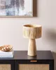 BELIANI Tischlampe Naturfarben Palmblatt Trommelfrom 41 cm Produktbild-Vorschau 4