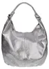Anna Luchini_Hobo bag_SS26 AL 8195_Argento Podgląd zdjęcia produktu 1