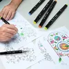 100 gekleurde graffiti-tekenpennen, vette inktstiften, Productafbeelding-voorbeeld 9