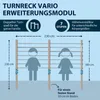 HUDORA Turnreck Vario Erweiterung Doppelreck Produktbild-Vorschau 2