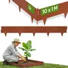 Set di bordure per prato in acciaio Corten AREBOS da 10 m – Anteprima dell’immagine prodotto 1