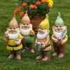 Dekofiguren Gartenzwerg Keramik 29cm bunt pastell 1 Stück Produktbild-Vorschau 4