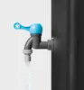 A close-up shot of a faucet with water flowing out, attached to a dark vertical surface. Náhled obrázku produktu