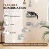 PawHut Klimwand voor katten, 4-delig. Kattenmeubilair van Productafbeelding-voorbeeld 4