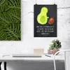 Mr. & Mrs. Panda Bild Avocado Kern rollt DIN A0 - Produktbild-Vorschau 2