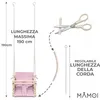 MAMOI altalena per bambini 3in1 con cintura di sicurezza, Anteprima dell’immagine prodotto 4