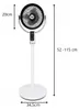 Verk 16044 Standventilator mit Schwenkfunktion, 24 W, 10 Produktbild-Vorschau 13