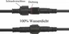 Wasserdichtes Steckverbindungsset, Stecker/Kupplung, 2 m, Produktbild-Vorschau 3