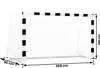 Bramka do piłki nożnej 300 x 160 x 90 cm NS-460 Produktbild-Vorschau 5