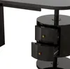 Stůl Vicco Lara Černý vysoký lesk 120 x 50 cm se 2 Náhled obrázku produktu 6