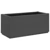 vidaXL květináč tmavě šedý 80x36x35 cm PP Náhled obrázku produktu 1