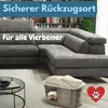 2er Set Hundehütte Katzenhütte Hundehöhle für kleine Hunde Produktbild-Vorschau 6