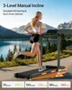 Tapis roulant 3 in 1 da 10 km/h, con manubri, motore Anteprima dell’immagine prodotto 3