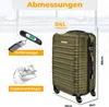 KESSER® Reisekoffer Hartschalen Koffer mit Zahlenschloss, Produktbild-Vorschau 2
