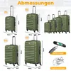 KESSER® 4tlg. Hartschalenkofferset Hartschalenkoffer Produktbild-Vorschau 2