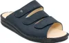 A single blue sandal is shown against a white background. Produktbild-Vorschau