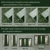 The image shows how the color of the fabric varies under different lighting conditions and on different devices, with examples of curtains displayed on various screens. Voir les images du produit