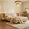 Structure de lit flottante king size 180x200 cm avec tête Voir les images du produit 2