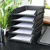 3er Set Dokumentenablage Briefablage Schwarz A4 Produktbild-Vorschau 8