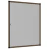 vidaXL Síť proti hmyzu do oken hnědá 100x120 cm Náhled obrázku produktu 4