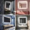 Badspiegel mit LED Beleuchtung 110x80 cm Bella - Horizontal Produktbild-Vorschau 8
