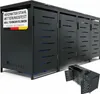 Juskys Mülltonnenbox Arel 4er - Metall Gartenbox - Produktbild-Vorschau 1