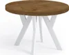 Table ronde à rallonges pour la salle à manger, PERO, style Voir les images du produit 2