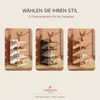 Schuhregal 4 Ebenen – Schuhständer Holz Flur Garderobe – Produktbild-Vorschau 5