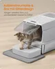 Feandrea Katzenklo Edelstahl, Katzentoilette mit Deckel, Produktbild-Vorschau 4