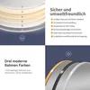 HOKOSpecchio da bagno rotondo antiappannamento 80 cm con Anteprima dell’immagine prodotto 12