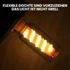 usb mini auto led lampe, touch dimmbar, portable, warmweiß, Produktbild-Vorschau 2