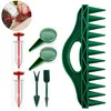 Sämaschine Set Handpflanzer 12 Löcher – Garten Säwerkzeug Produktbild-Vorschau 1