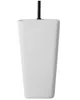 A white pedestal sink with a black faucet attachment. Produktbild-Vorschau