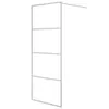 The Living Store Duschwand für Walk-In Dusche Silber 80x195 Produktbild-Vorschau 2