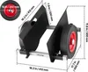 VEVOR Plattenwagen 272 kg Trockenbau Türwagen mit 20,32 cm Produktbild-Vorschau 7