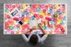 Schreibtischmatte Tischunterlage 100x50 cm Mauspad - Bunte Produktbild-Vorschau 3