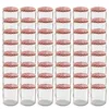 48x 405 ml zavařovací sklenice TO82 s červeno-bílým Náhled obrázku produktu 1