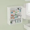 Relaxdays Hängeschrank, 3 Fächer, H x B x T: 62 x 58 x 20 Produktbild-Vorschau 3