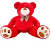 A red teddy bear sitting down. Produktbild-Vorschau