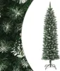 vidaXL Sztuczna choinka ze stojakiem Slim 120 cm PVC Podgląd zdjęcia produktu 7
