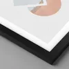 Gerahmtes Poster - Schwarzer Rahmen - Stück Geometrisch Produktbild-Vorschau 2