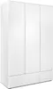 Armoire IMAGE 60B - blanc mat - 3 portes + 2 tiroirs - Voir les images du produit 1
